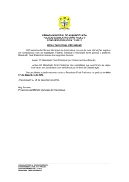 câmara municipal de ananindeua/pa palácio legislativo