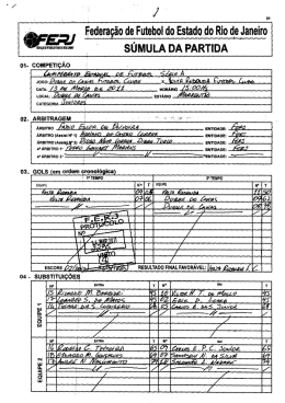 `A [federação de Futebol do Estado .do RiD d3¬Janeiro N _