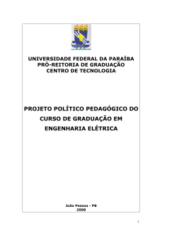 Projeto Pol&iacute;tico Pedag&oacute;gico - CEAR