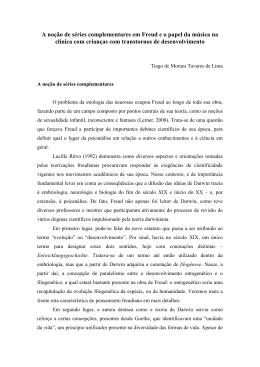 A no&ccedil;&atilde;o de s&eacute;ries complementares em Freud e o papel da m&uacute;sica