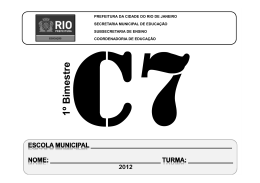 7&ordm; ano - BIO NA REDE