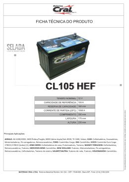 CL105 HEF - Baterias Cral