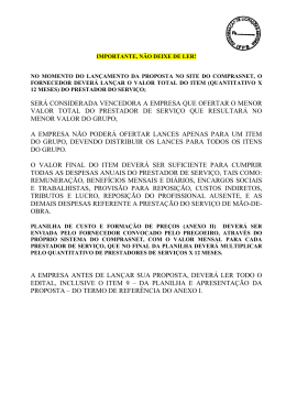 PREG&Atilde;O ELETR&Ocirc;NICO N&ordm; 13-2014