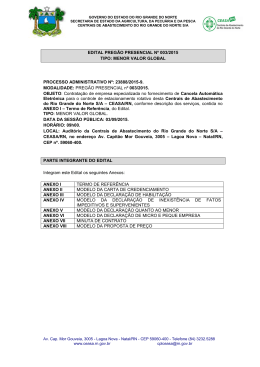 Edital Pregão Presencial nº 003-2015 - Sistema ADCON