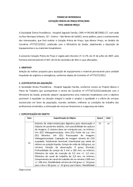 Edital de Cota&ccedil;&atilde;o 01/2014 - ahesc