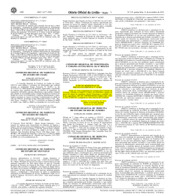 Homologa&ccedil;&atilde;o - O Crefito-8