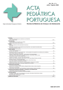 Acta Ped Vol 39 N 4:Acta Ped Vol 39 N 4