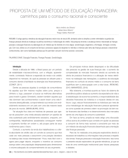 PROPOSTA DE UM M&Eacute;TODO DE EDUCA&Ccedil;&Atilde;O FINANCEIRA