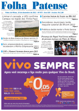 Folha Patense 10/12/2011(nº 972