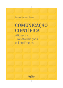 Cristina Marques Gomes (2013) Comunicação