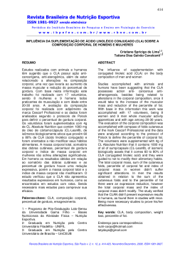 Revista Brasileira de Nutri&ccedil;&atilde;o Esportiva