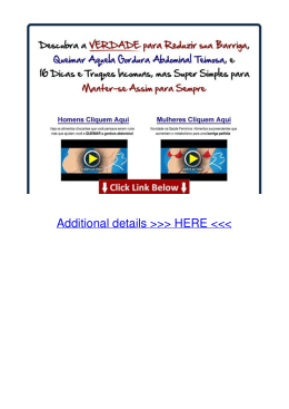 REVIEW V&iacute;deo Revela Dicas de Como Eliminar Gordura Corporal
