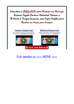 V&iacute;deo Revela Dicas de Como Eliminar Gordura Corporal Nv7d
