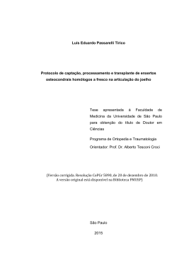 Luís Eduardo Passarelli Tírico Protocolo de captação