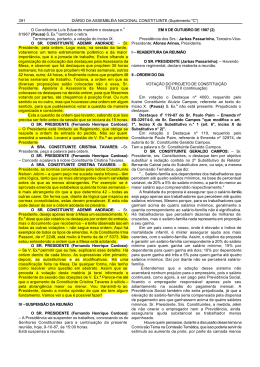 Vota&ccedil;&atilde;o dos Destaques