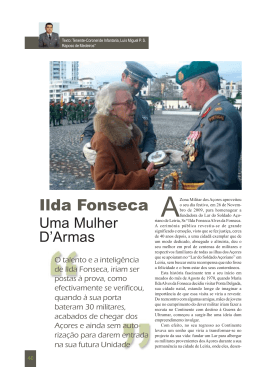 Ilda Fonseca - Uma Mulher D`Armas - ed.602Jan2011