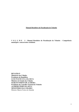 1 Manual Brasileiro de Fiscaliza&ccedil;&atilde;o de Tr&acirc;nsito