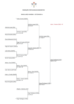 VETERANOS A * Pedro Gomes [SIMPS]