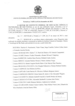 Portaria nº 5.839, de 02 de dezembro de 2013