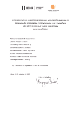 2ª fase
