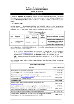 edital n&ordm; 04/2014