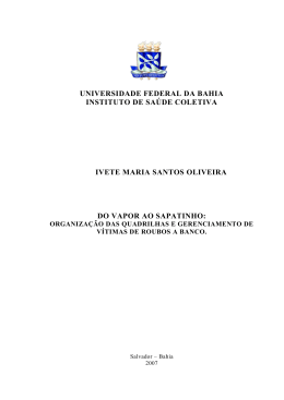 ivete maria santos oliveira do vapor ao sapatinho