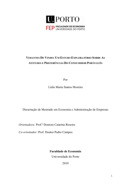 Por L&iacute;dia Maria Santos Moreira Disserta&ccedil;&atilde;o de Mestrado em