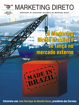 Revista Marketing Direto - N&uacute;mero 30, Ano 04, Junho 2004