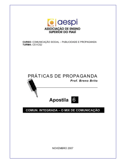 Apostila06 - Mix de Comunicação