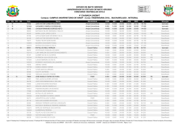 ESTADO DE MATO GROSSO UNIVERSIDADE DO ESTADO DE