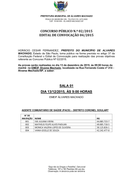 edital de convoca&ccedil;&atilde;o n&ordm; 04/2015