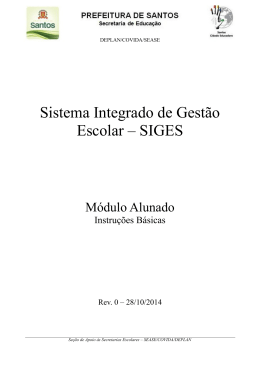 Instru&ccedil;&otilde;es B&aacute;sicas