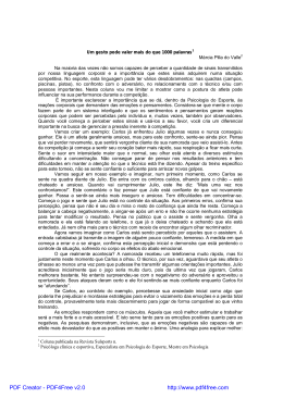 Um gesto pode valer mais do que 1000 palavras