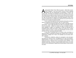 EDITORIAL Aquela garota intrigou Freud. Mais do que isso &ndash; afinal