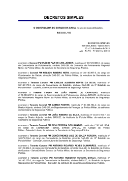 DECRETOS SIMPLES