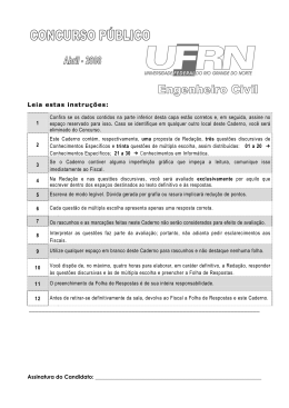 Engenheiro/Engenharia Civil - Comperve