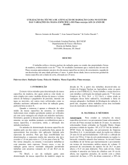 UTILIZAÇÃO DA TÉCNICA DE ATENUAÇÃO DE