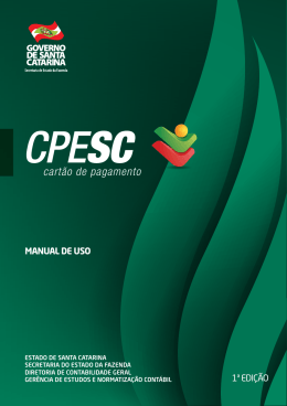 Manual Técnico DCOG 01/2014 - Secretaria de Estado da Fazenda