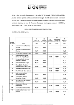 Resultados - Instituto dos Registos e Notariado