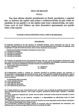 fale: os eleitores das regi&otilde;es mais pobres e subdesenvolvidas de