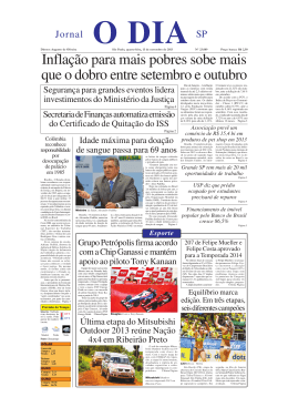 Infla&ccedil;&atilde;o para mais pobres sobe mais que o dobro entre setembro e