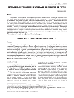 Visualizar PDF - Tecnologia em Metalurgia, Materiais e Minera&ccedil;&atilde;o