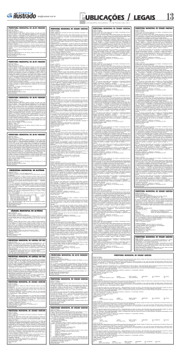 PUBLICA&Ccedil;&Otilde;ES / LEGAIS