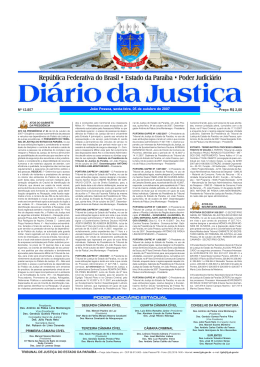 DI&Aacute;RIO DA JUSTI&Ccedil;A 2007 N&ordm; 12.857 Pre&ccedil;o R$ 2