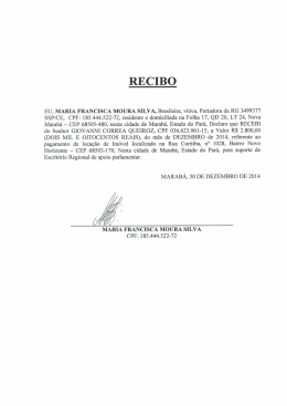 EU, MARIA FRANCISCA MOURA SILVA, Brasileira, Vi&uacute;va