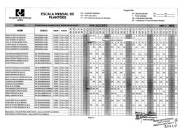 ESCALA MENSAL DE