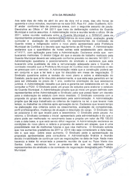 ATA DA REUNIÃO