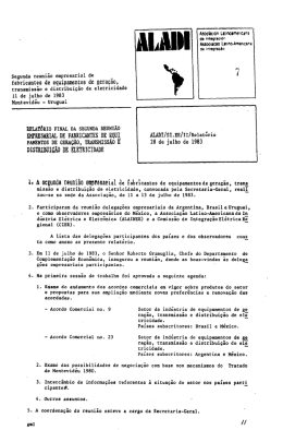 Segunda reuni&atilde;o empresarial de