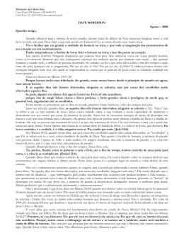 Agosto - Centro de Ora&ccedil;&atilde;o da Fam&iacute;lia