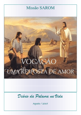 Di&aacute;rio da Palavra na Vida